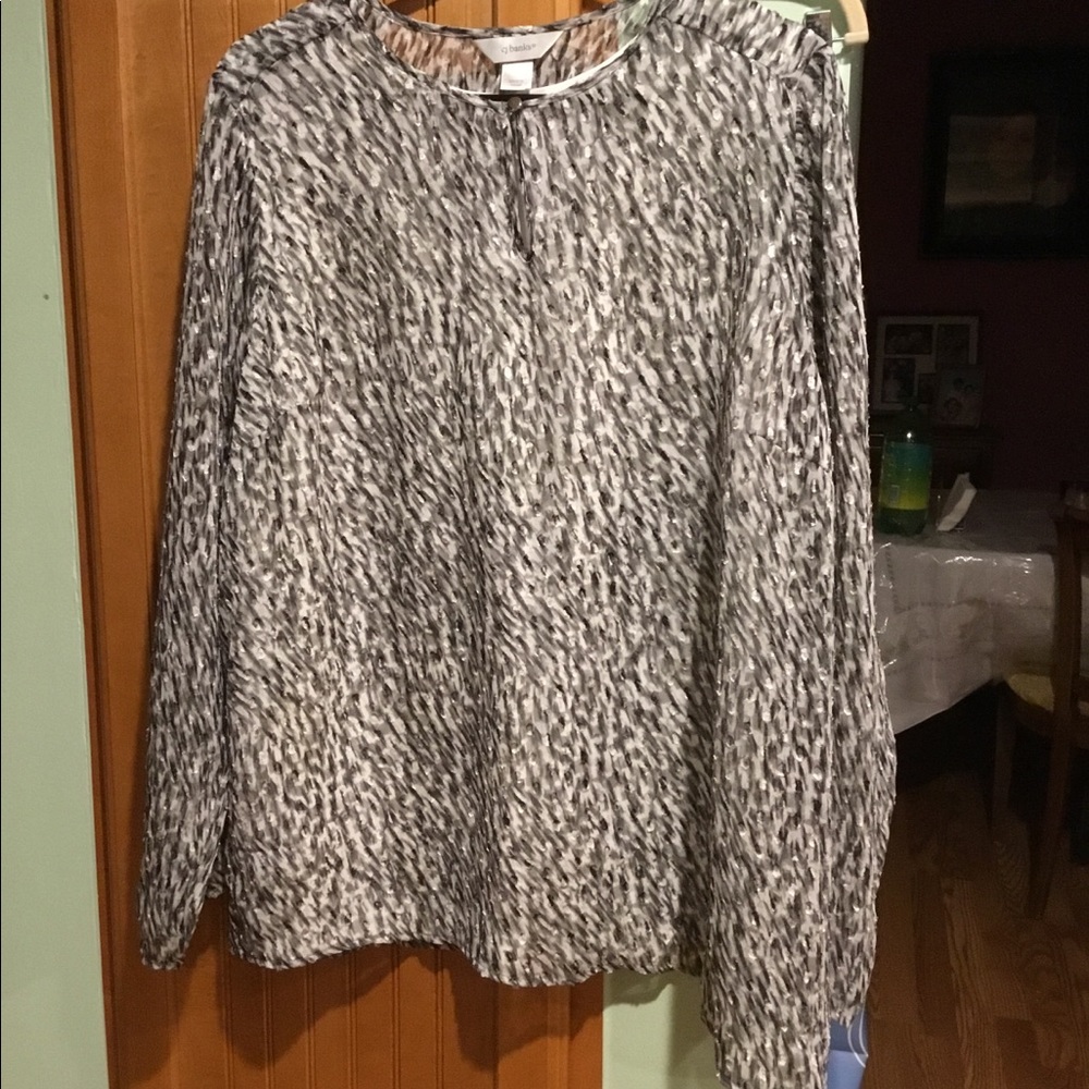 BOGO EQUAL VALUE OR LESS CJ Banks Blouse - 1X